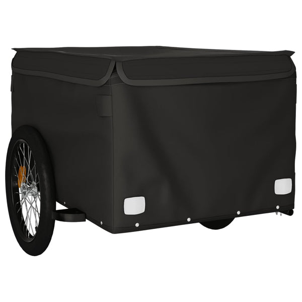 Bike Trailer Black 45 Kg Iron Trailers
