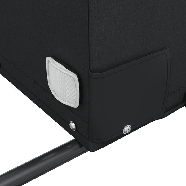 Bike Trailer Black And Yellow 45 Kg Iron Trailers