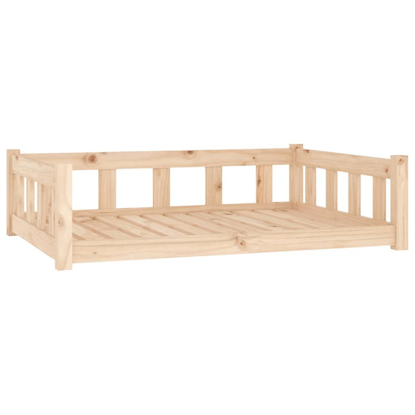 Vidaxl Dog Bed 105.5X75.5X28 Cm Solid Wood Pine Pet Beds