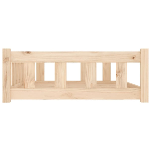 Vidaxl Dog Bed 105.5X75.5X28 Cm Solid Wood Pine Pet Beds