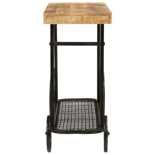 Console Table 112X36x76 Cm Solid Wood Mango And Iron Tables