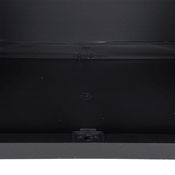 Vidaxl Outdoor Storage Cabinet Black 65X37x165 Cm Pp Tool Cabinets & Cupboards