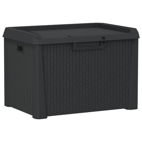 Garden Storage Box Anthracite 125 L Pp Storage Deck Boxes