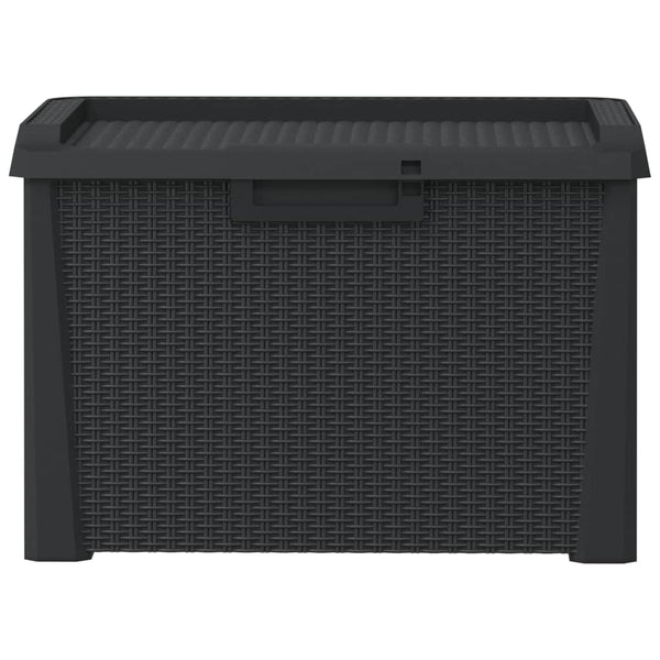 Garden Storage Box Anthracite 125 L Pp Storage Deck Boxes