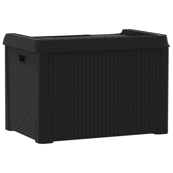 Garden Storage Box Anthracite 125 L Pp Storage Deck Boxes