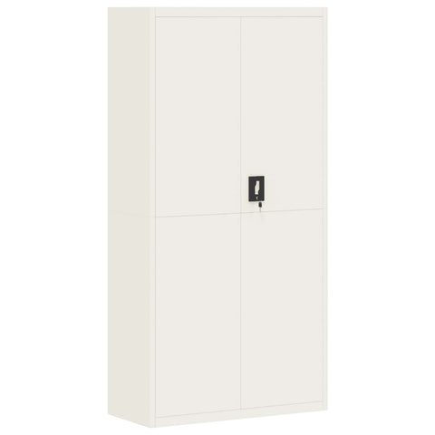 File Cabinet White 90X40x180 Cm Steel Cabinets & Cupboards