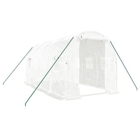 Greenhouse With Steel Frame White 8 Maa 4X2x2 Greenhouses