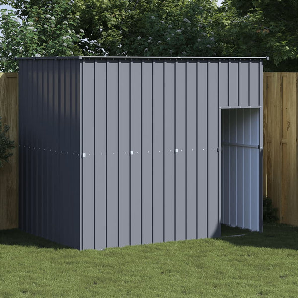 Dog House With Roof 214X153x181 Cm Galvanised Steel