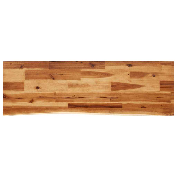 Vidaxl Console Table With Live Edge 110X35x80 Cm Solid Wood Acacia Tables
