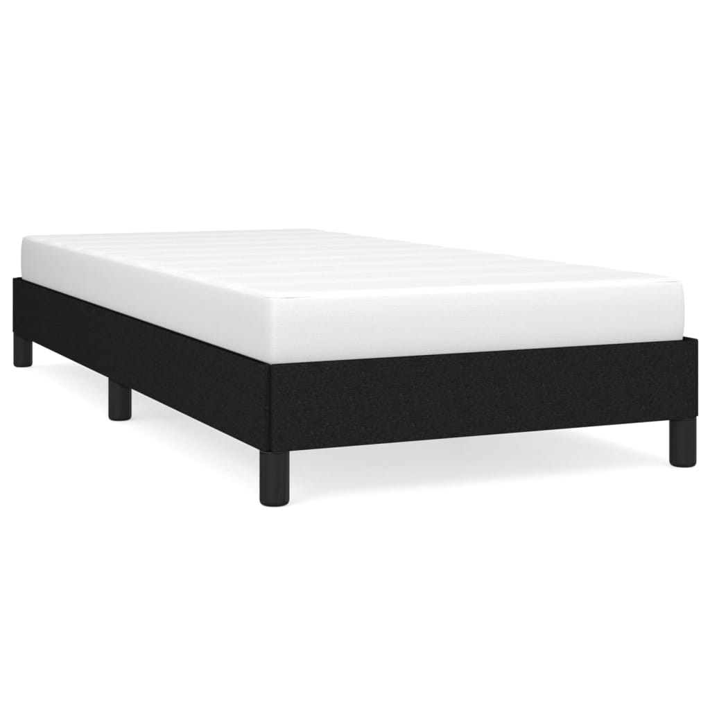 Bed Frame Black 107X203 Cm King Single Size Fabric King Single Bed Frames
