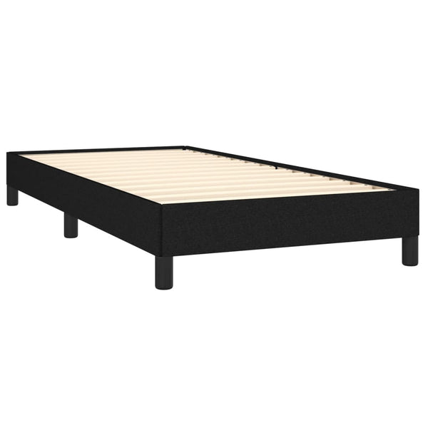 Bed Frame Black 107X203 Cm King Single Size Fabric King Single Bed Frames