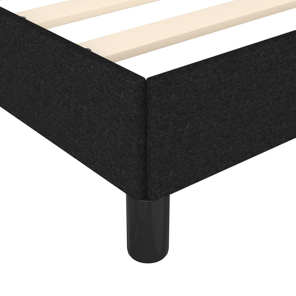 Bed Frame Black 107X203 Cm King Single Size Fabric King Single Bed Frames