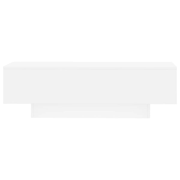 Coffee Table White 100X49.5X31 Cm Engineered Wood Coffee Tables