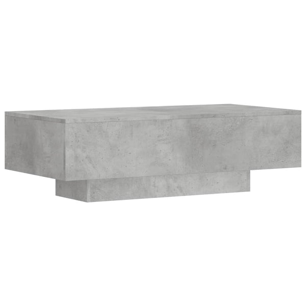 Coffee Table Concrete Grey 100X49.5X31 Cm Engineered Wood Coffee Tables