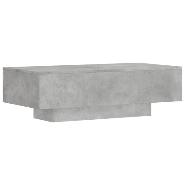 Coffee Table Concrete Grey 100X49.5X31 Cm Engineered Wood Coffee Tables