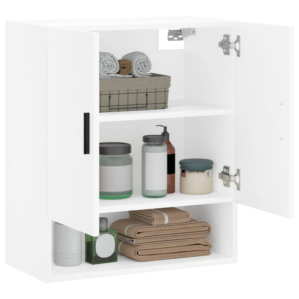 Vidaxl Wall Cabinet White 60X31x70 Cm Engineered Wood Cabinets & Cupboards