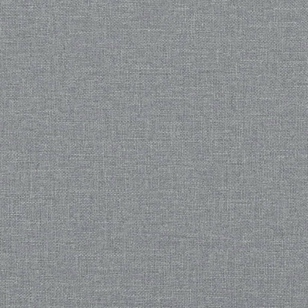 3 Seater Sofa With Footstool Light Grey 180 Cm Fabric Sofas Armchairs & Couches