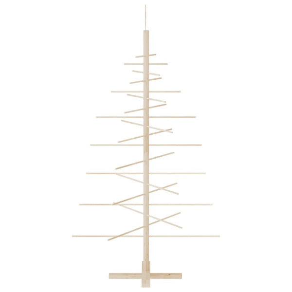 Vidaxl Christmas Tree For Decoration 150 Cm Solid Pine Seasonal Decorations