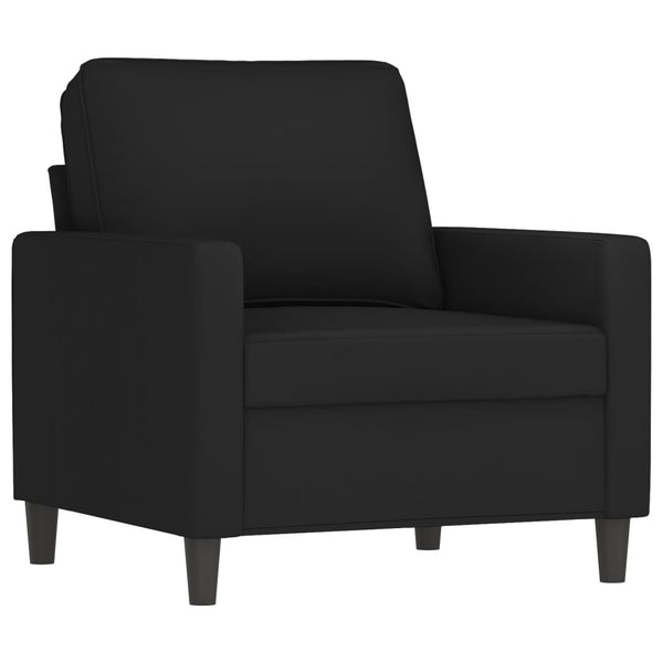 Sofa Chair Black 60 Cm Velvet Sofas Armchairs & Couches