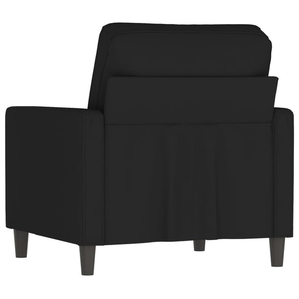 Sofa Chair Black 60 Cm Velvet Sofas Armchairs & Couches