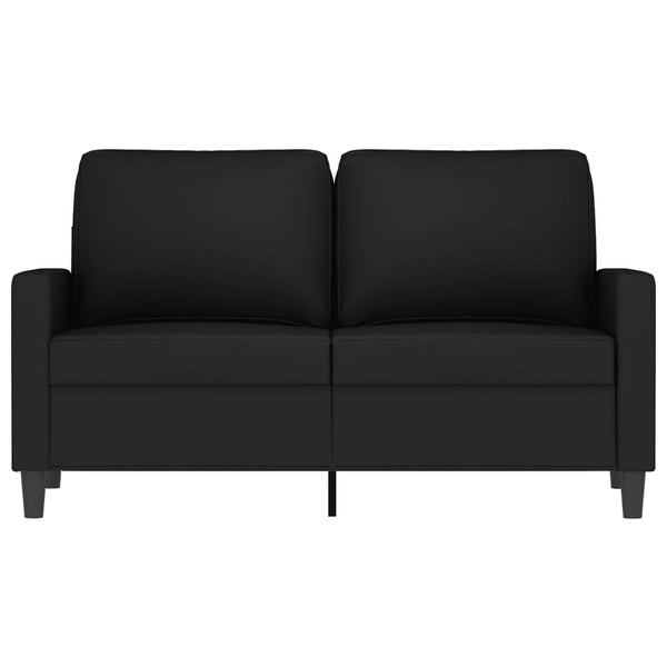 2 Seater Sofa Black 120 Cm Velvet Sofas Armchairs & Couches