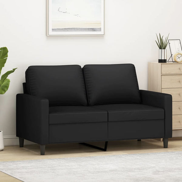 2 Seater Sofa Black 120 Cm Velvet Sofas Armchairs & Couches