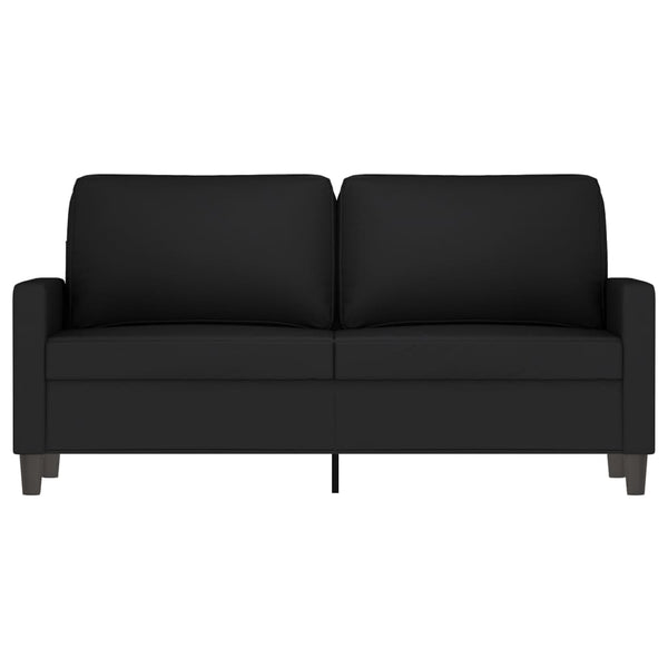 2 Seater Sofa Black 140 Cm Velvet Sofas Armchairs & Couches