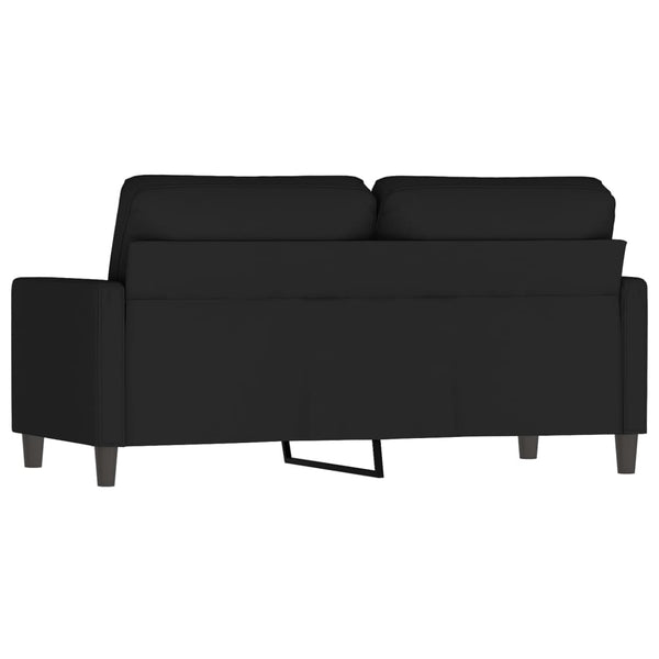2 Seater Sofa Black 140 Cm Velvet Sofas Armchairs & Couches
