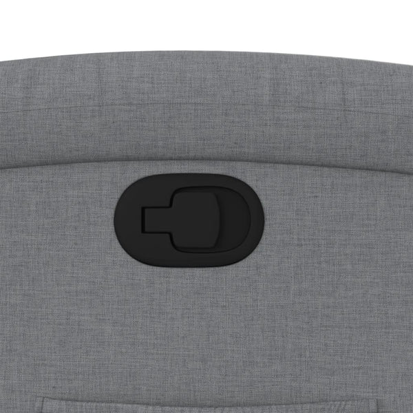 Recliner Chair Light Grey Fabric Outdoor Lighting Accessories