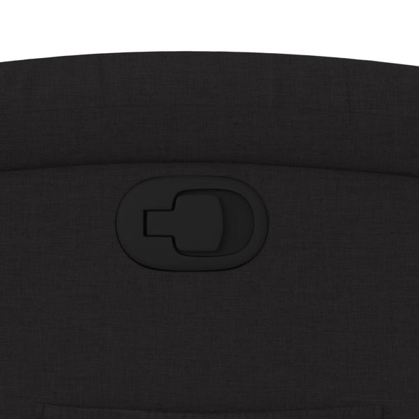 Recliner Chair Black Fabric Chairs