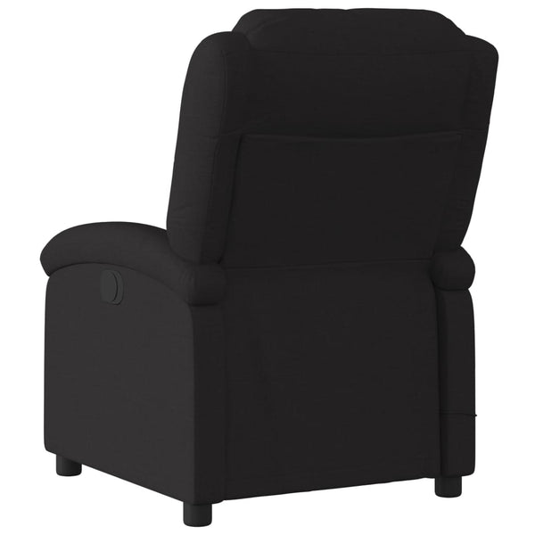 Vidaxl Massage Recliner Chair Black Fabric Massage Tables & Chairs
