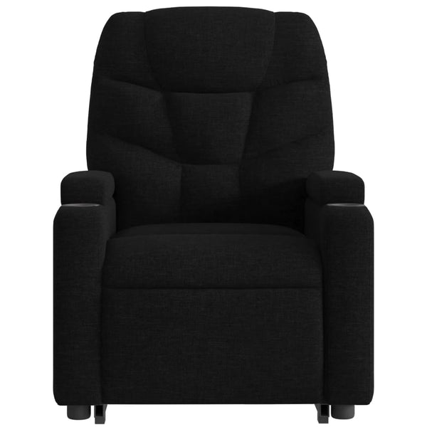 Vidaxl Stand Up Massage Recliner Chair Black Fabric Massage Tables & Chairs