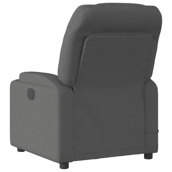 Vidaxl Massage Recliner Chair Dark Grey Fabric Massage Tables & Chairs