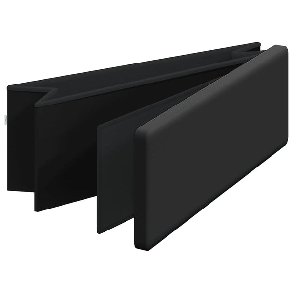 Storage Bench Foldable Black Pvc Benches