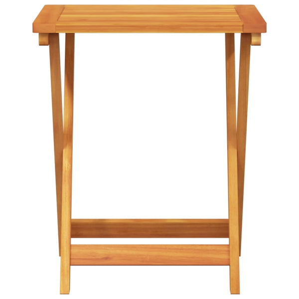 Vidaxl Folding Garden Table 50X36x60 Cm Solid Wood Acacia Patio & Garden Tables