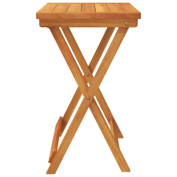 Vidaxl Folding Garden Table 50X36x60 Cm Solid Wood Acacia Patio & Garden Tables