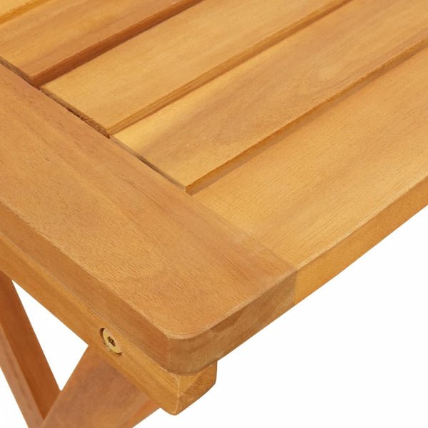 Vidaxl Folding Garden Table 50X36x60 Cm Solid Wood Acacia Patio & Garden Tables