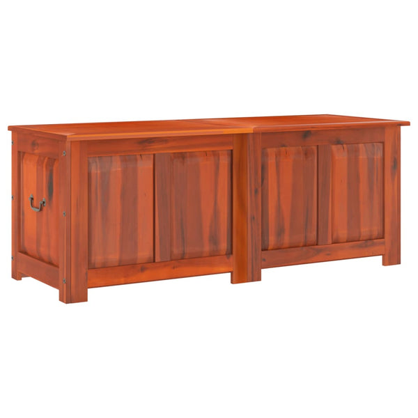 Vidaxl Storage Chest With Lid Brown Solid Wood Acacia Blanket Boxes