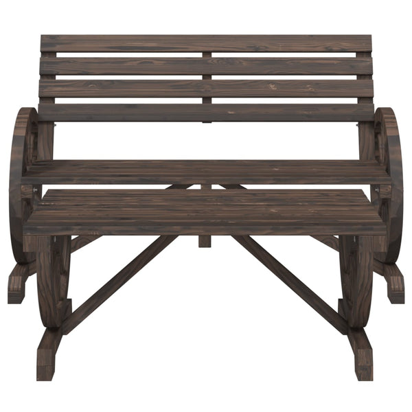 Vidaxl 2 Piece Garden Lounge Set Solid Wood Fir Loungers