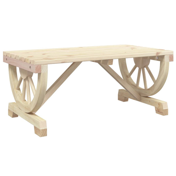 Vidaxl Garden Coffee Table 90X50x40 Cm Solid Wood Fir Patio & Garden Tables