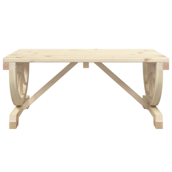 Vidaxl Garden Coffee Table 90X50x40 Cm Solid Wood Fir Patio & Garden Tables