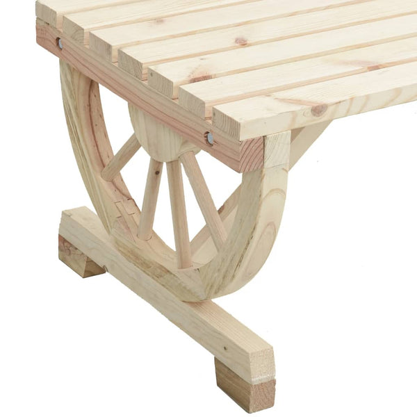 Vidaxl Garden Coffee Table 90X50x40 Cm Solid Wood Fir Patio & Garden Tables