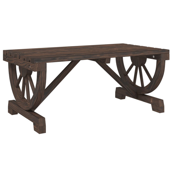 Vidaxl Garden Coffee Table 90X50x40 Cm Solid Wood Fir Coffee Tables