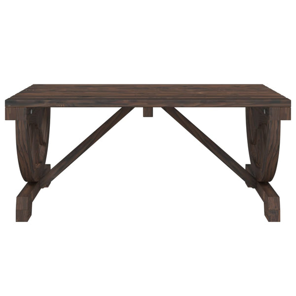 Vidaxl Garden Coffee Table 90X50x40 Cm Solid Wood Fir Coffee Tables