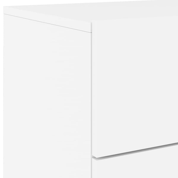Wall Mounted Bedside Cabinet With Led Lights White Bedside Tables