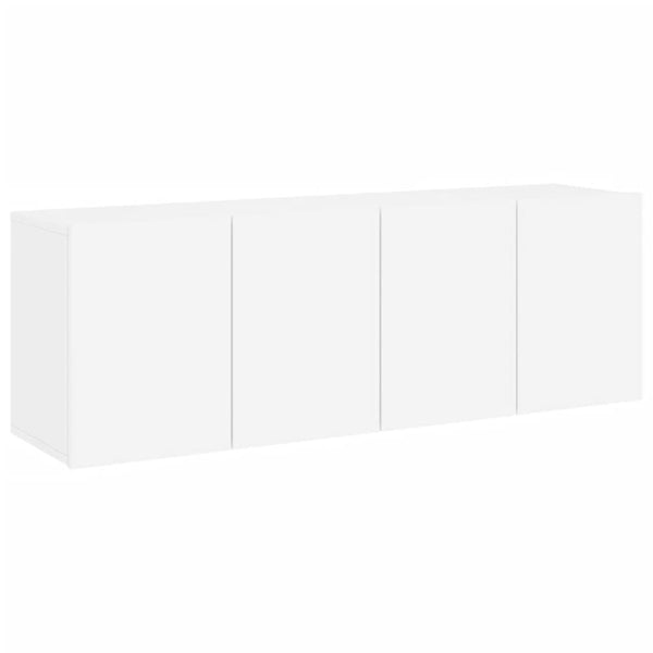 Tv Cabinets Wall Mounted 2 Pcs White 60X30x41 Cm Tv Stands & Entertainment Units
