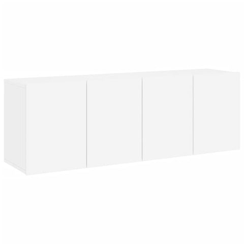 Tv Cabinets Wall Mounted 2 Pcs White 60X30x41 Cm Tv Stands & Entertainment Units