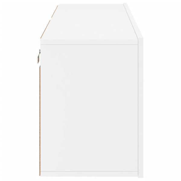 Tv Cabinets Wall Mounted 2 Pcs White 60X30x41 Cm Tv Stands & Entertainment Units