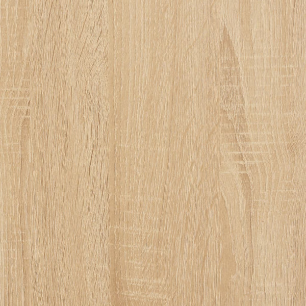 Vidaxl Led Headboard Sonoma Oak 140 Cm Engineered Wood Headboards & Footboards