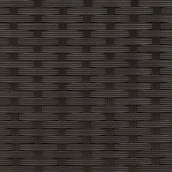 Double Sun Lounger With Canopy And Cushions Black Poly Rattan Loungers